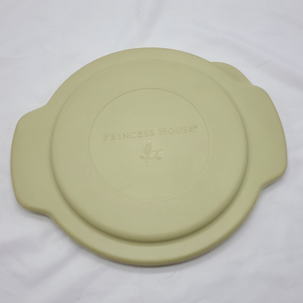 Princess House Fantasia Casserole Dish Replacement Lid 2 Quart Green 11.5 Inches
